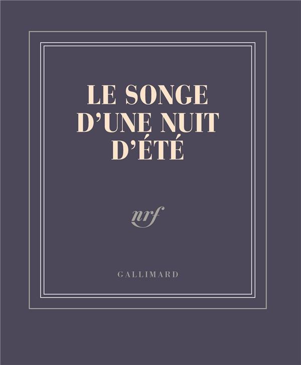 CARNET POCHE "LE SONGE D'UNE NUIT D'ETE" (PAPETERIE)