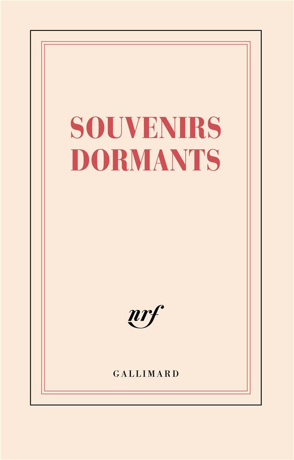 CARNET "SOUVENIRS DORMANTS" (PAPETERIE)