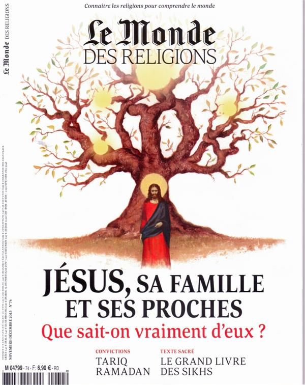 MONDE DES RELIGIONS N 74 NOV/DEC