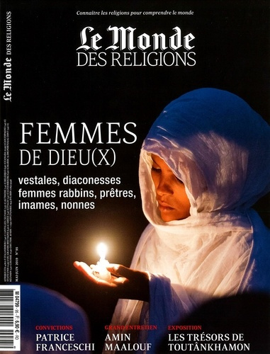 Le Monde des religions N° 95, mai-juin 2019 : Femmes de Dieu(x)