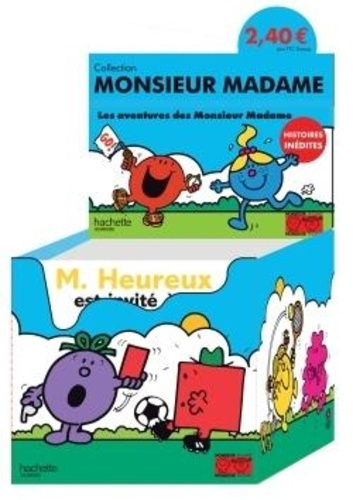 BOITE N 4 LES AVENTURES DES MONSIEUR MADAME 6 TITRES X 6 EX