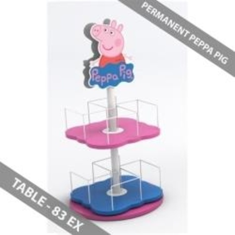 COL. TOURNIQUET DE TABLE 83EX PEPPA PIG
