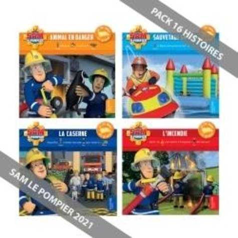 PACK 16ex HISTOIRES BROCHEES SAM LE POMPIER JUILLET 2021