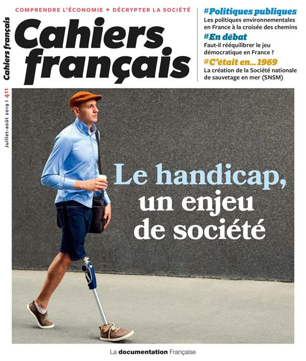 Cahiers français N° 411 : Le handicap, un enjeu de société