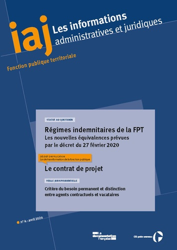 Les informations administratives et juridiques N° 4/2020