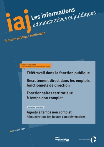 Les informations administratives et juridiques N° 5, mai 2020