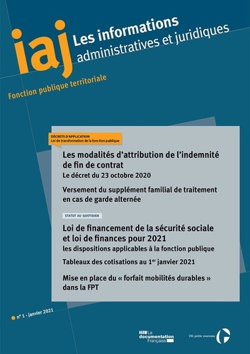 Les modalités d'attribution de l'indemnité de fin de contrat. Le décret du 23 octobre 2020