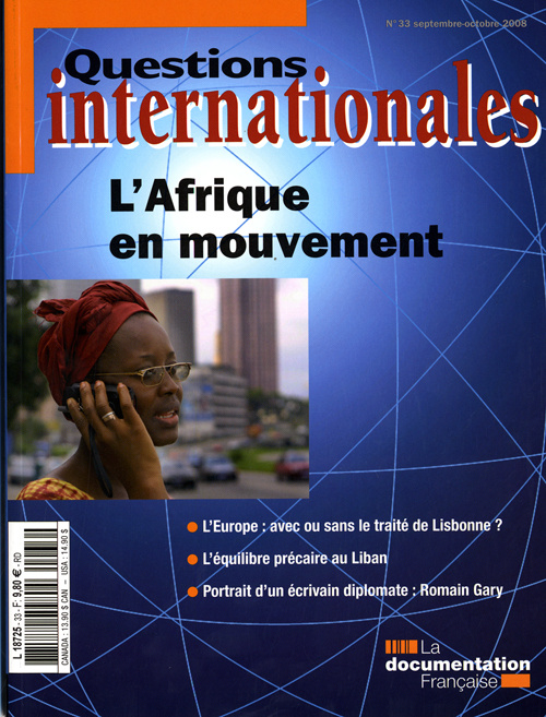 Questions internationales N° 33, septembre-octobre 2008 : L'Afrique en mouvement