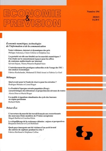 Economie numérique, technologies de l'information et de la communication