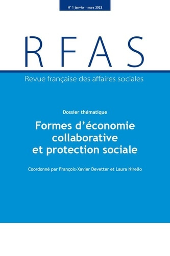 Formes d'économie collaborative et protection sociale. 1/2022