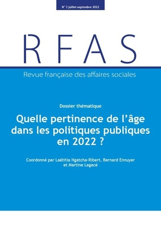 Quelle pertinence de l'âge dans les politiques publiques en 2022 ?