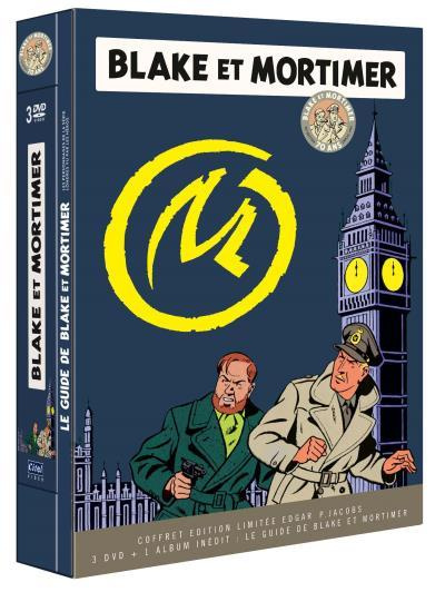 Blake et Mortimer - Coffret edition limitée 3 DVD / 3 DVD + 1 album : Le guide de Blake et Mortimer