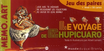 Memo.art le voyage de chupicuaro. Jeu des paires (1 livret   52 cartes)
