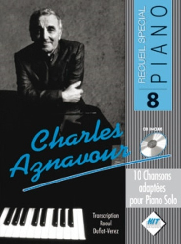 Aznavour - recueil sp?cial piano   cd
