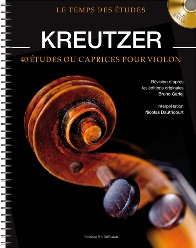 Kreutzer. Avec 2 CD audio