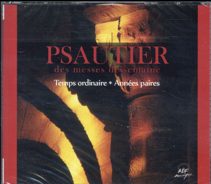 Psautier des messes de semaine. Temps ordinaire, années paires