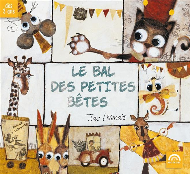 Le bal des petites bêtes. 1 CD audio