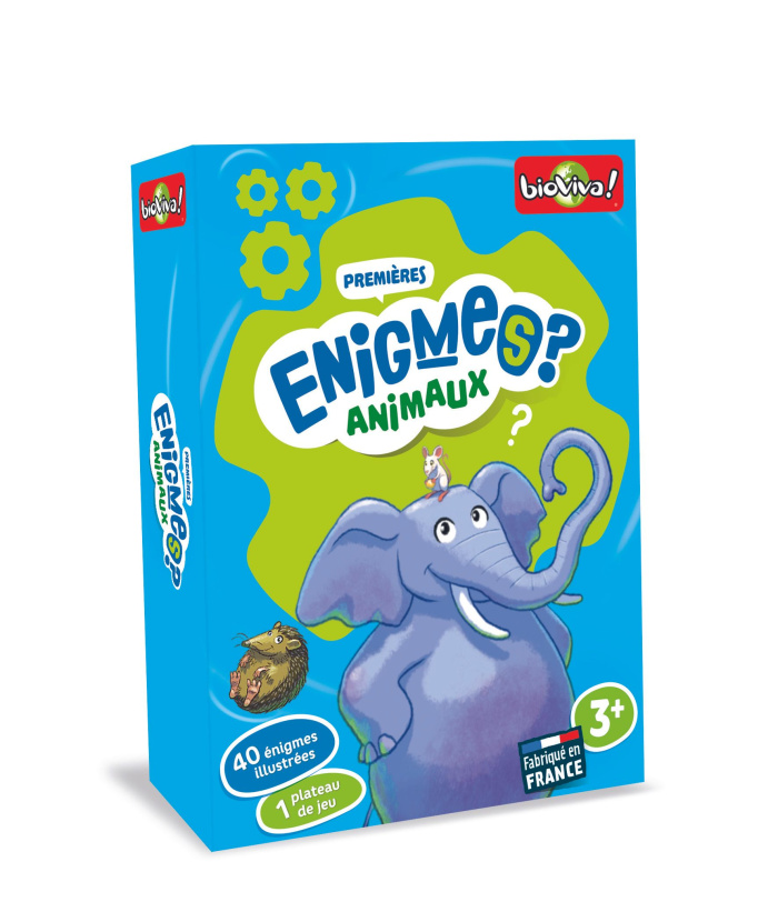 MES PREMIERES ENIGMES - ANIMAUX