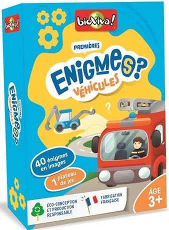 MES PREMIERES ENIGMES - VEHICULES