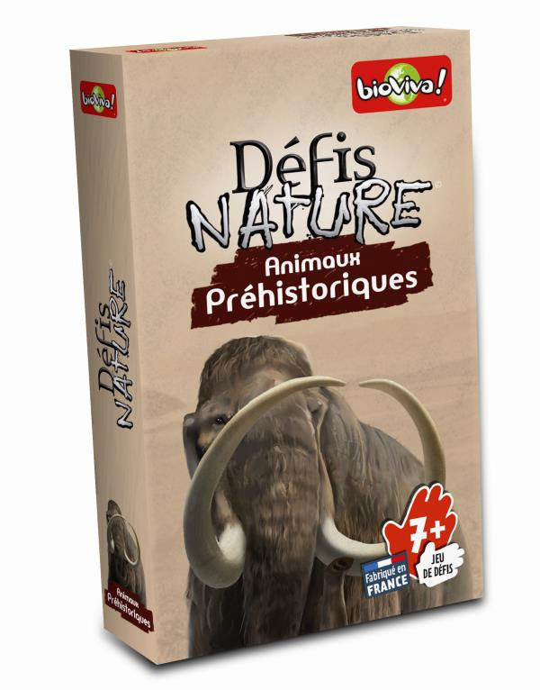 DEFIS NATURE - ANIMAUX PREHISTORIQUES