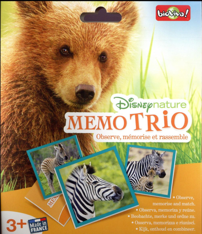 MEMO TRIO - DISNEYNATURE