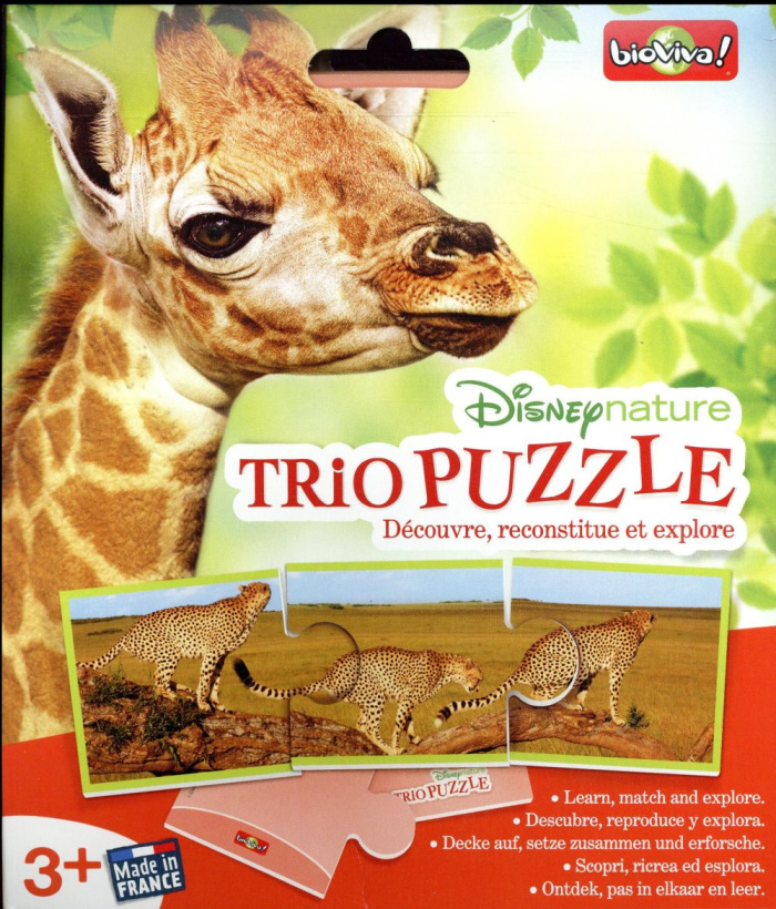 TRIO PUZZLE - DISNEYNATURE