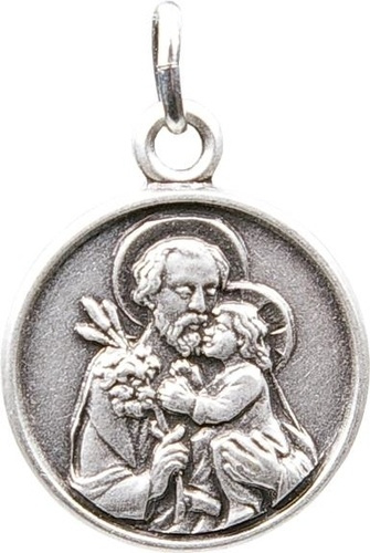 MEDAILLE SAINT JOSEPH ARGENTEE