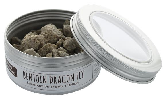 ENCENS BENJOIN DRAGON FLY RESINE NATURELLE BOITE 100 G