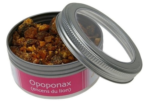 ENCENS OPOPONAX RESINE NATURELLE BOITE 100 G