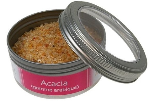 encens acacia (gomme arabique) resine naturelle boite 100 g