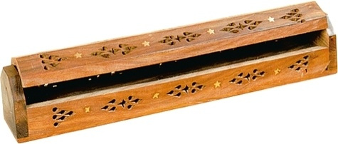 BOITE POUR ENCENS. OUVRAGEE 'GRILLE' AVEC RESERVE