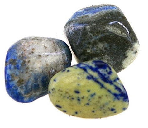 LOT DE 10 PIERRES - LAPIS LAZULIS