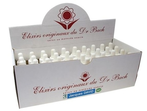 PRESENTOIR COMPLET AVEC 38 2 ELIXIRS FLORAUX