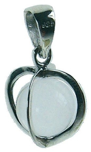 PENDENTIF COEUR CRISTAL SACRE