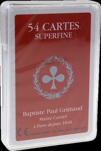 SUPERFINE - DOS ROUGE - BOITE CRISTAL