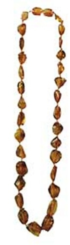 COLLIER AMBRE PLAT BEBE - MULTICOLORE