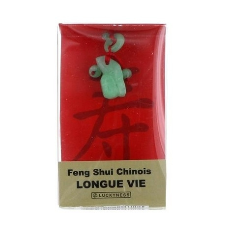 PORTE-BONHEUR FENG-SHUI JADE LONGUE VIE