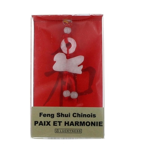 PORTE-BONHEUR FENG-SHUI CALCEDOINE PAIX