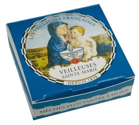 PRESENTOIR DE 36 BOITES DE VEILLEUSES SAINTE MARIE