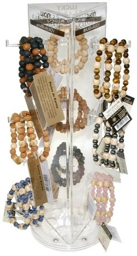 PRESENTOIR VIDE BRACELETS PERLES DE KARMA