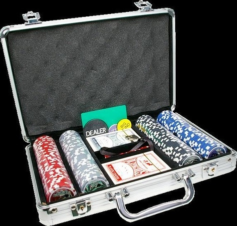 MALLETTE DE 200 JETONS LASER PRO