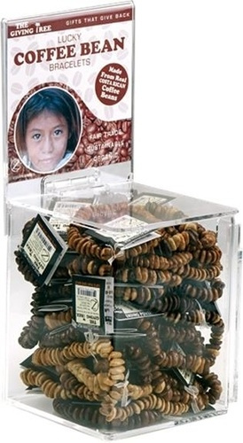 PRESENTOIR BRACELETS PERLES DE CAFE - VIDE