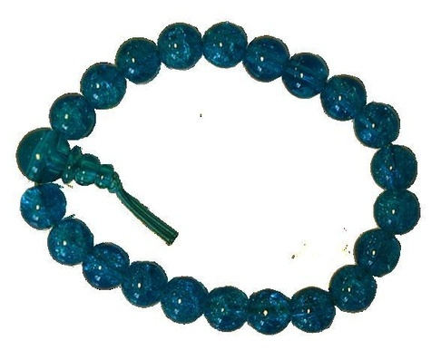 Mala prosternation résine - bleu