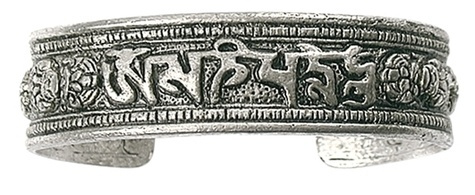 BRACELET MANI METAL BLANC - GM