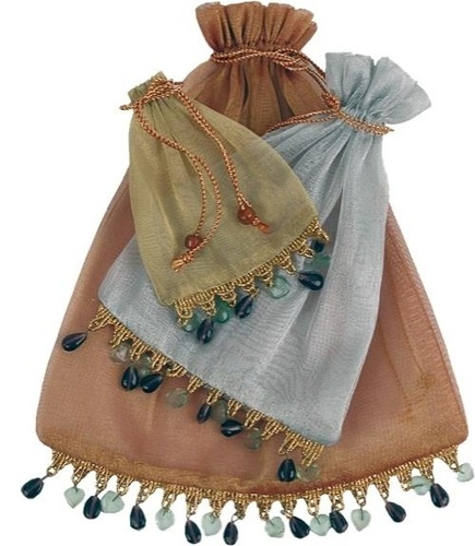 Ensemble de 6 Pochettes organdi GM