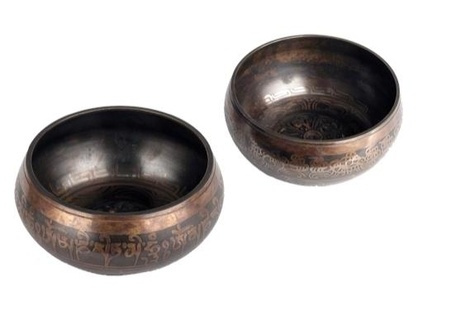 Bol chantant - Mantra Om Mani Padme Hum - diam. 10 cm