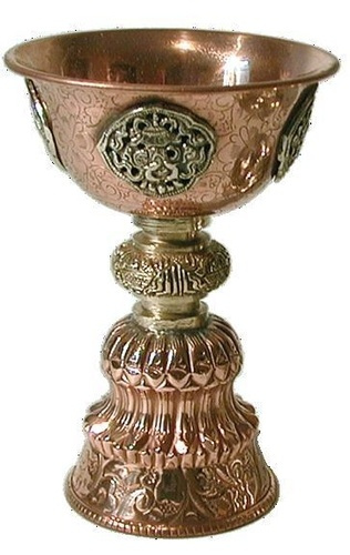 Lampe à beurre tulipe s. auspicieux - MM