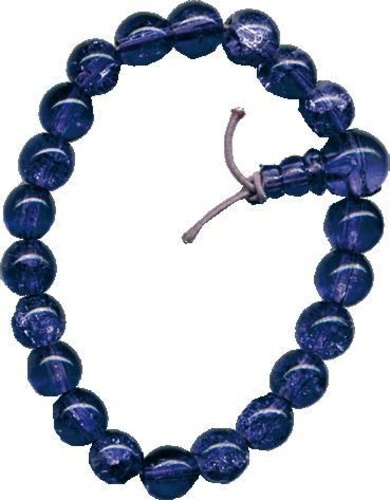 Mala prosternation résine - violet