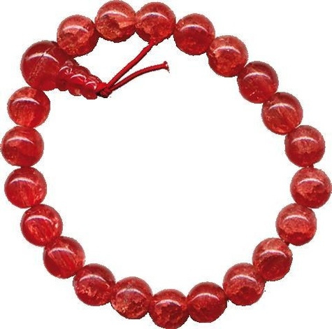 Mala prosternation résine - rouge