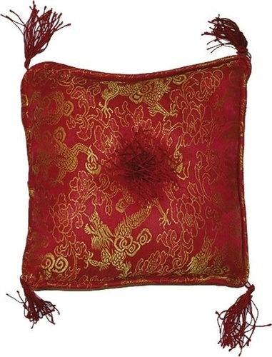 Coussin de bol - rouge bordeaux